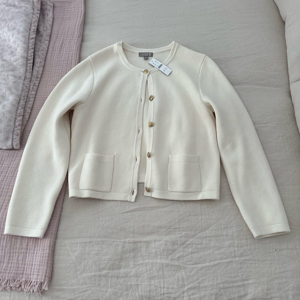 J crew lady cardigan